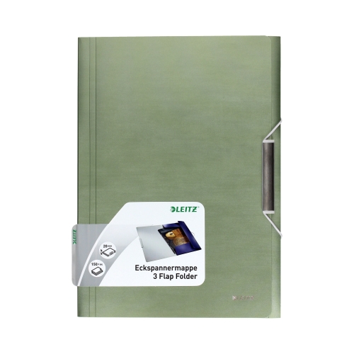 Teczka gumka A4 seledynowa 15mm Style Leitz