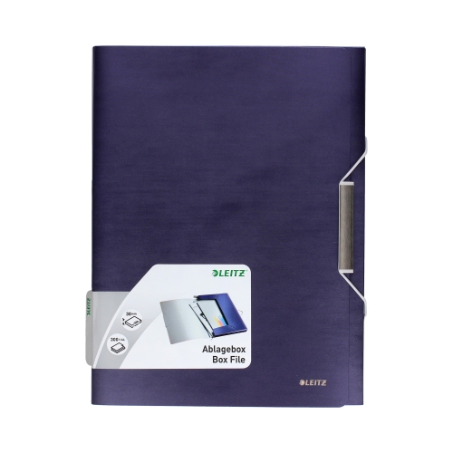 Teczka gumka A4 niebieska 30mm Style Leitz