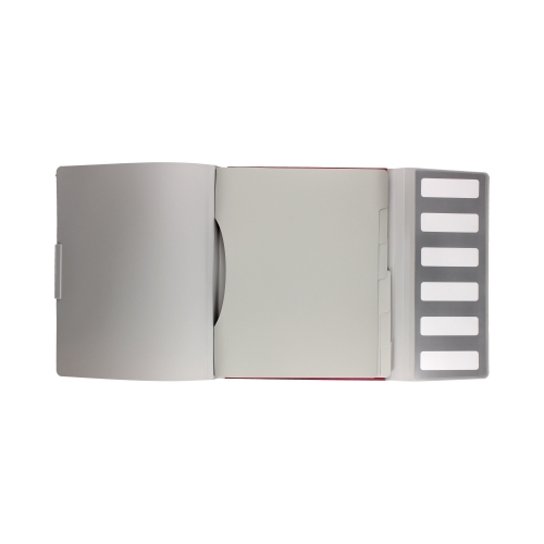 Teczka segregująca A4/6 czerwona Style Leitz