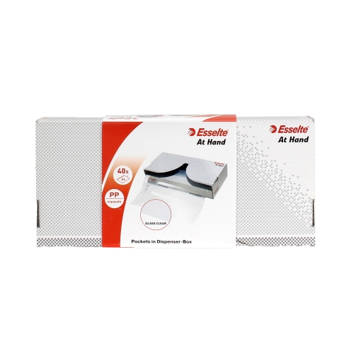 Koszulki krystaliczne A4 55mic At-Hand (40) w pudełku