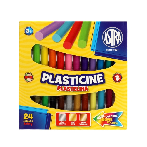 Plastelina 24kol Astra