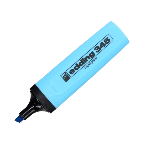 Zakreślacz niebieski Edding 345