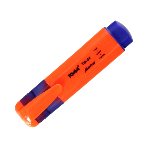 Zakreślacz pomarańczowy Mistral Toma TO-334