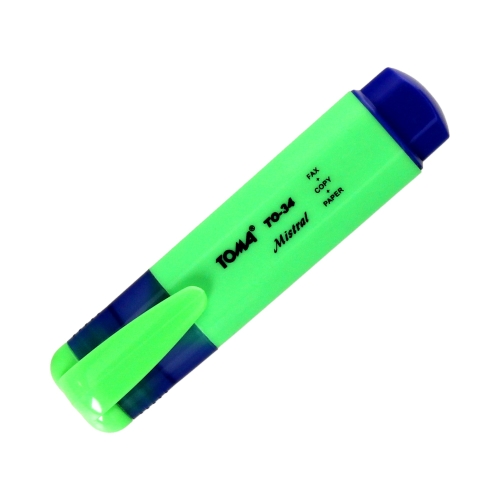 Zakreślacz zielony Mistral Toma TO-334