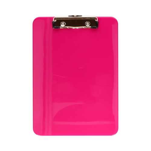 Deska klip A4 różowa Wow