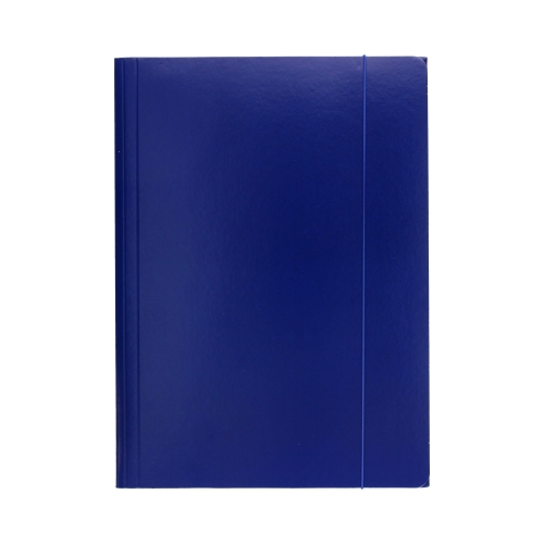 Teczka gumka A4 granatowa lakier Esselte