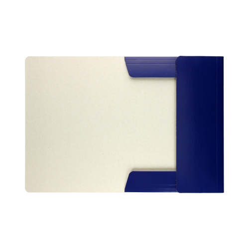 Teczka gumka A4 granatowa lakier Esselte