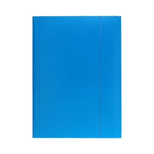 Teczka gumka A4 niebieska lakier Esselte