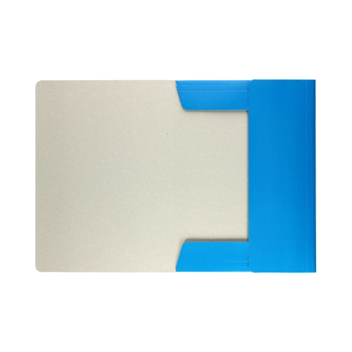 Teczka gumka A4 niebieska lakier Esselte