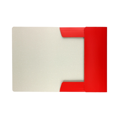 Teczka gumka A4 czerwona lakier Esselte