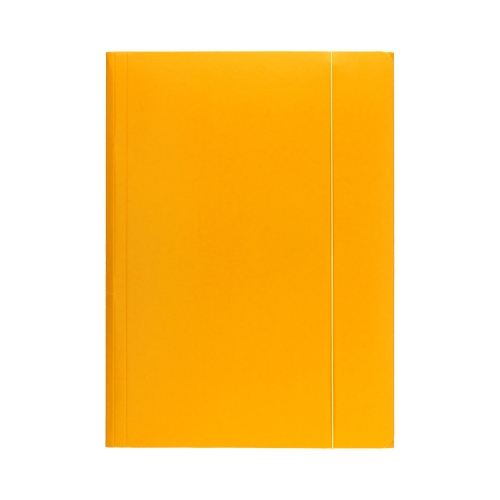 Teczka gumka A4 żółta lakier Esselte