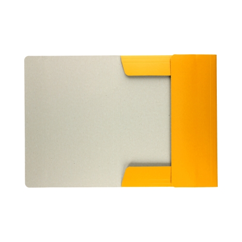 Teczka gumka A4 żółta lakier Esselte