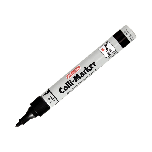 Marker permanentny 1.0-4.0mm czarny okrągły Colli