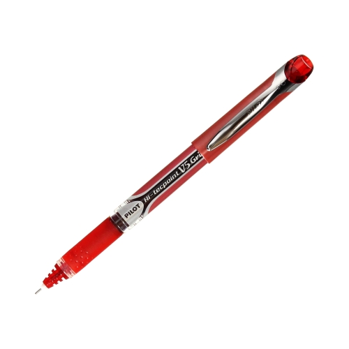 Cienkopis kulkowy 0.3 czerwony Pilot V5Grip