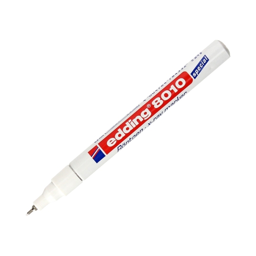 Marker RTG 0.8mm biały okrągły Edding 8010