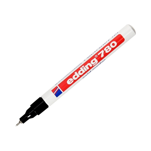 Marker olejowy 0.8mm czarny okrągły Edding 780