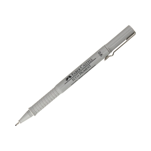Cienkopis kreślarski 0.6mm czarny Ecco Faber-Castell 166699