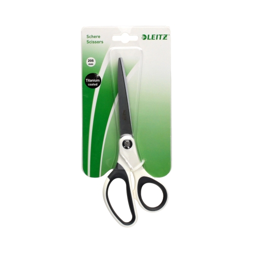 Nożyczki 20.5cm białe WOW Leitz