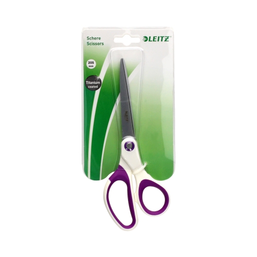 Nożyczki 20.5cm fioletowe WOW Leitz