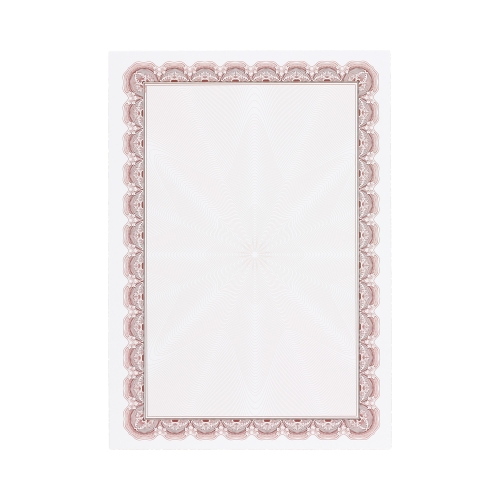 Dyplom A4 170g Arnika/bordo - 25 ark.w opak.