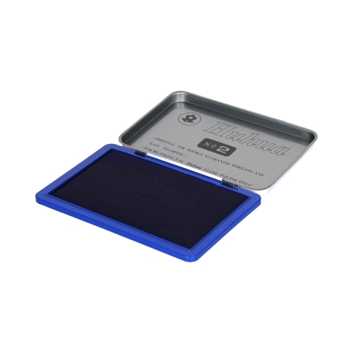 Poduszka stemple 70x110 niebieska