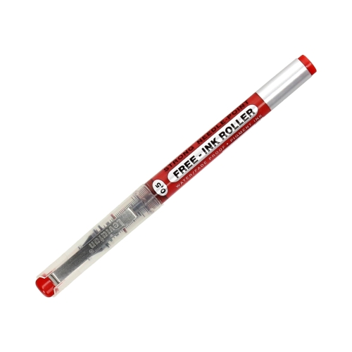 Pióro kapilarne 0.5mm czerwone Ohto CFR-155