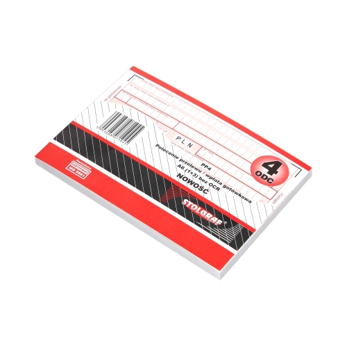 Polecenie przelewu A6 1+3 bez/OCR Stolgraf PP4