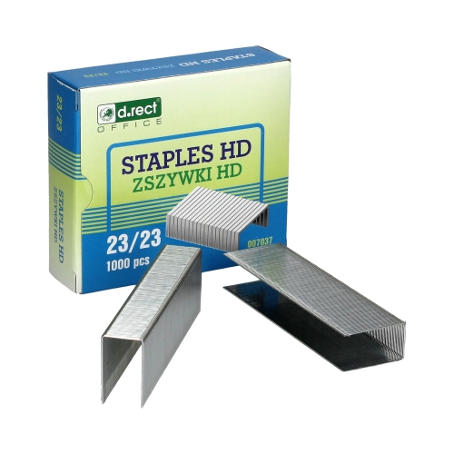 Zszywki 23/23 cynkowe (1000) D'rect