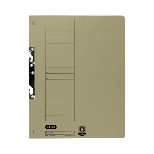 Skoroszyt hak A4 1/1 szary Elba 22450GR