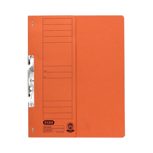 Skoroszyt hak A4 1/2 pomarańczowy Elba 22451OG