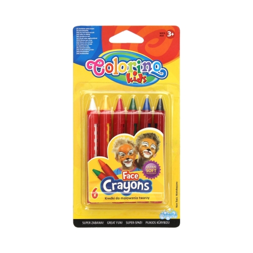 Kredki do malowania twarzy 6kol Colorino