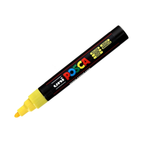 Marker plakatowy 1.8-2.5mm żółty okrągły Posca PC5M