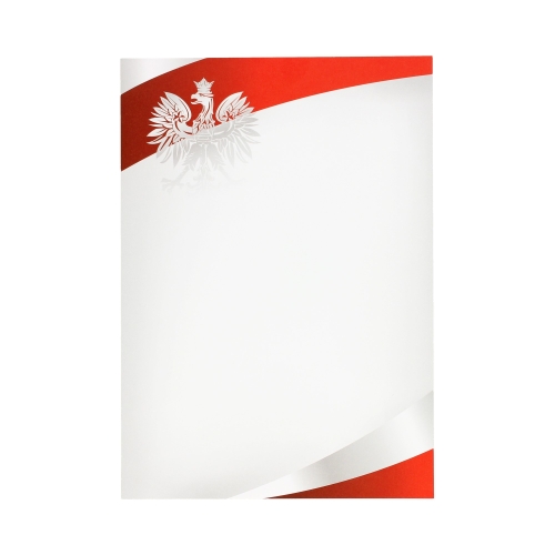 Dyplom A4 170g Symbol - orzeł - 25 ark.w opak.