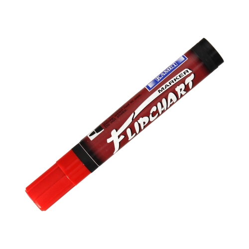 Marker flipchart 1.0-3.0mm czerwony okrągły Kamet 1537