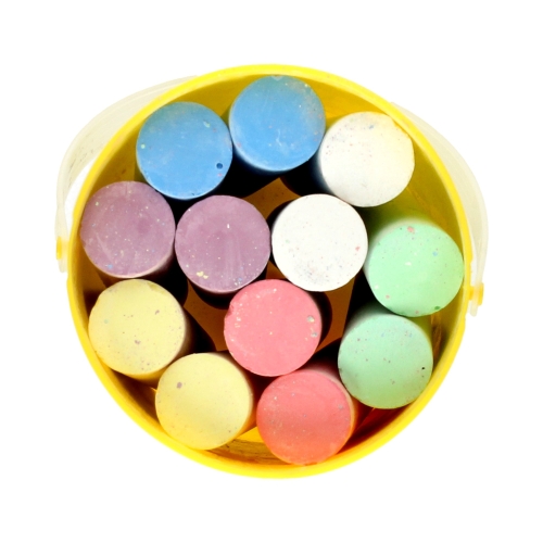 Kreda kolorowa JumboKids Colorino (12) wiaderko