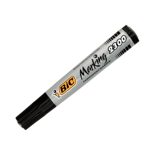 Marker permanentny 3.7-5.5mm czarny ścięty Bic