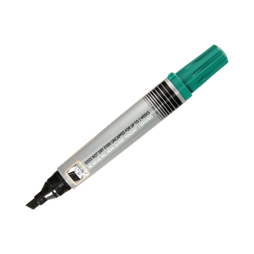 Marker permanentny 3.7-5.5mm zielony ścięty Bic
