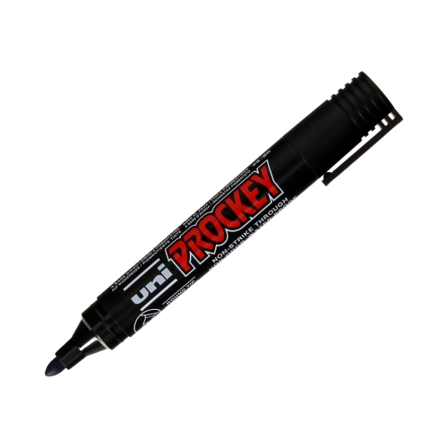 Marker permanentny 1.2-1.8mm niebieski okrągły Uni PM122