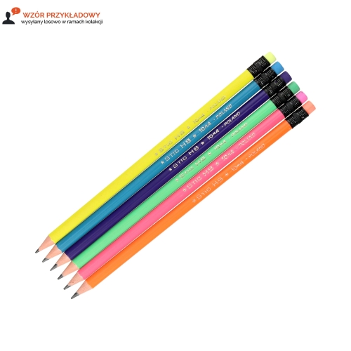 Ołówek techniczny HB z/g elastyczny Toma TO-002