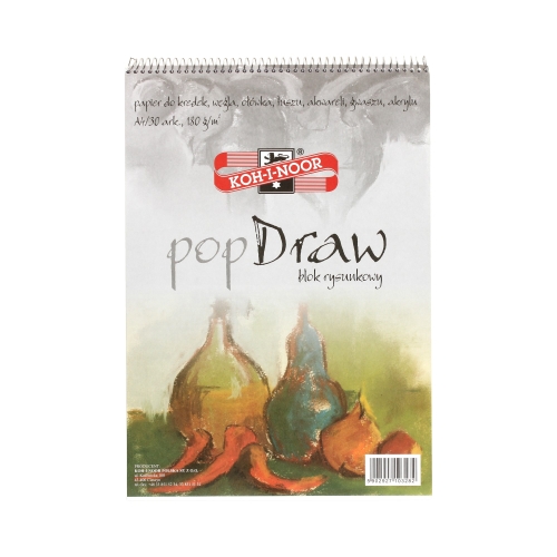 Blok rysunkowy A4/30 180g POP KIN
