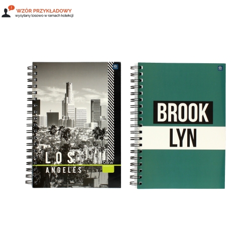 Kołozeszyt B5/160 kratka Interdruk