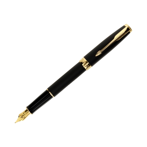 Pióro wieczne Parker Sonnet Matte Black - stalówka F 1931516- kolekcja Royal