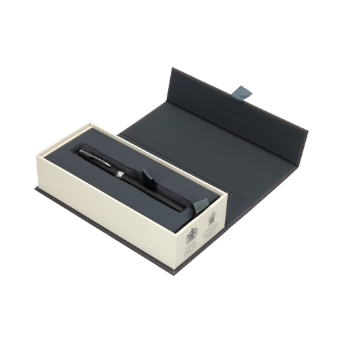 Pióro wieczne Parker Sonnet Matte Black CT - stalówka F 1931521 - kolekcja Royal