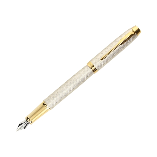Pióro wieczne Parker IM Premium Warm Grey GT - stalówka F 1931684- kolekcja Royal