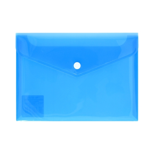 Teczka kopertowa A5/PP niebieska satyna Biurfol