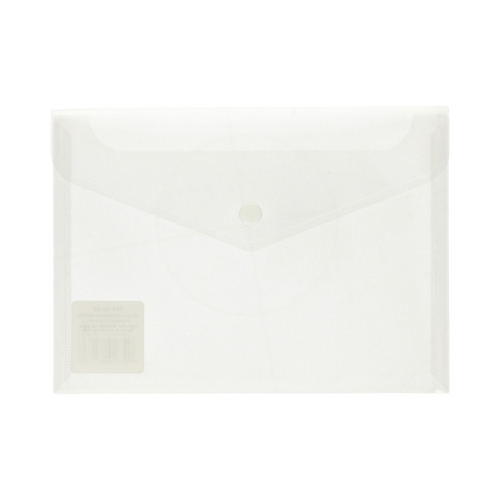 Teczka kopertowa A5/PP przezroczysta satyna Biurfol