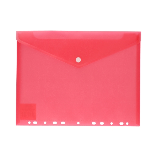 Teczka kopertowa A4 czerwona zawieszana Biurfol