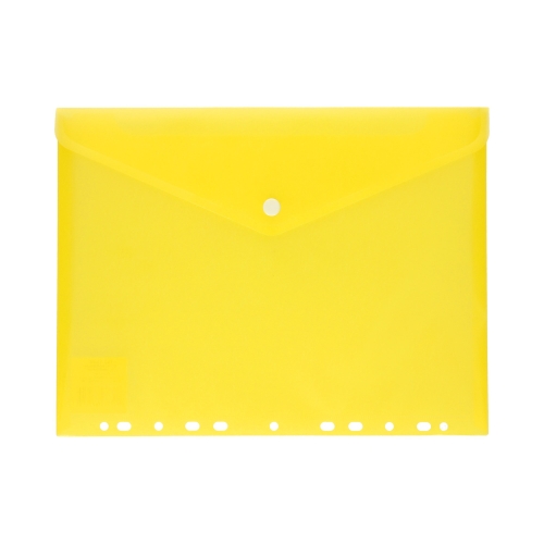 Teczka kopertowa A4 żółta zawieszana Biurfol