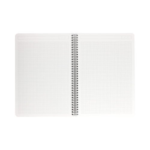 Kołonotatnik A4/90 kratka niebieski Office Card Leitz