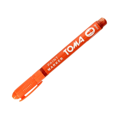 Marker olejowy 1.5mm pomarańczowy okrągły Toma TO441